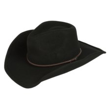 53%OFF メンズカウボーイハット Scalaのフェルトウール（男性と女性のための）カウボーイハット Scala Felted Wool Cowboy Hat (For Men and Women)画像